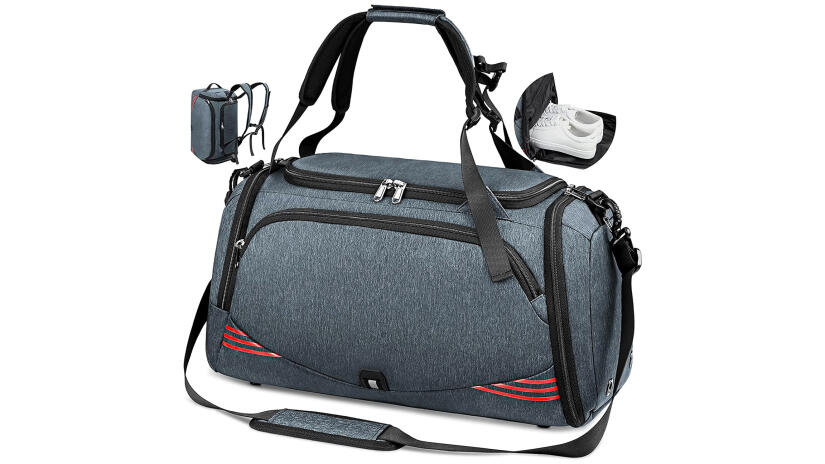 Wasserdichte Sporttasche mit Schuhfach