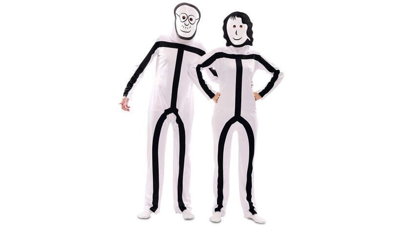 Strichmännchen-Kostüm