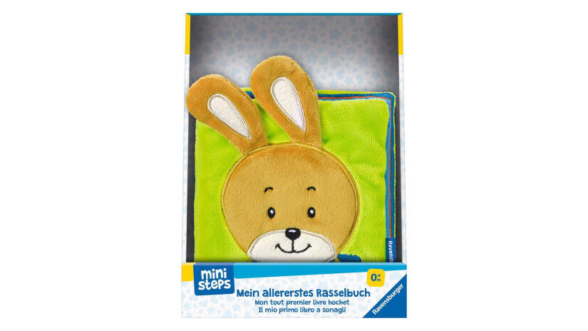 Mein allererstes Rasselbuch (0 Monate)