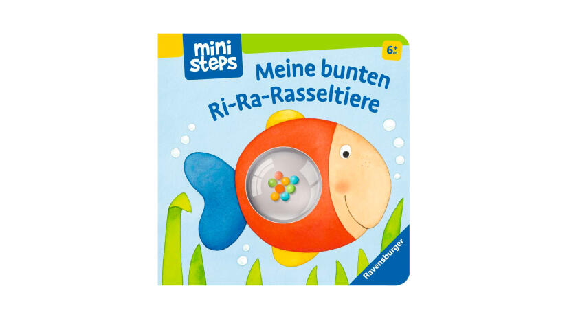 Meine bunten Ri-Ra-Rasseltiere (6 Monate)
