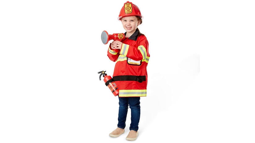 Feuerwehrfrau-Kostüm