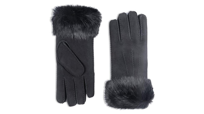 Gefütterte Lederhandschuhe