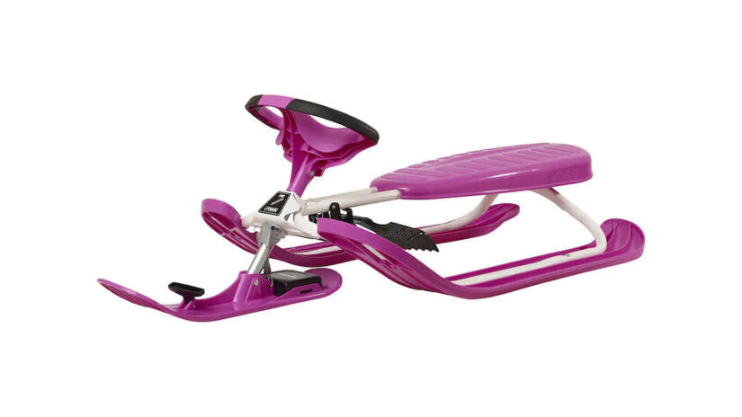 Schlitten mit Curve Ski System