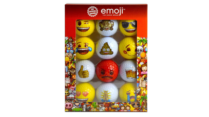 Emoji Golfbälle