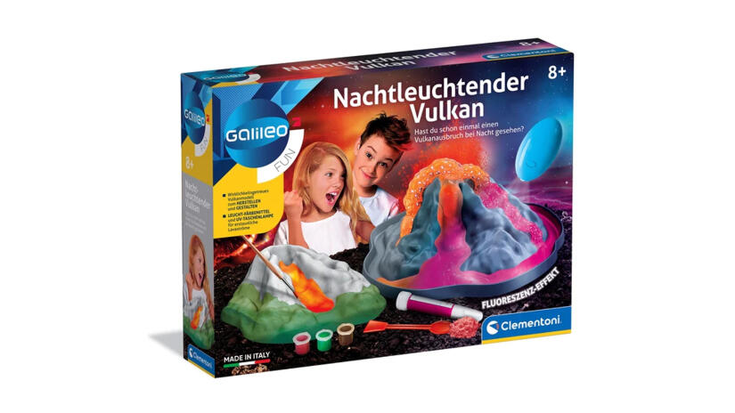 Galileo Fun: Nachtleuchtender Vulkan