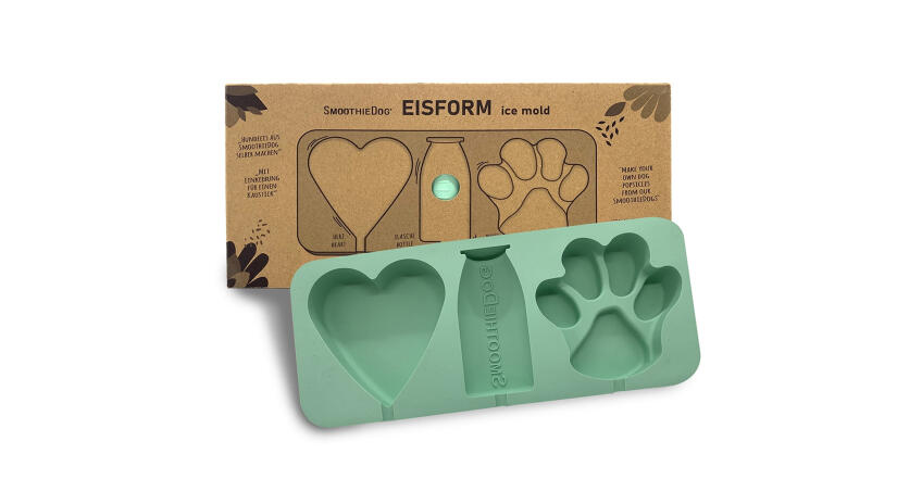 Förmchen für Hunde-Eis am Stiel