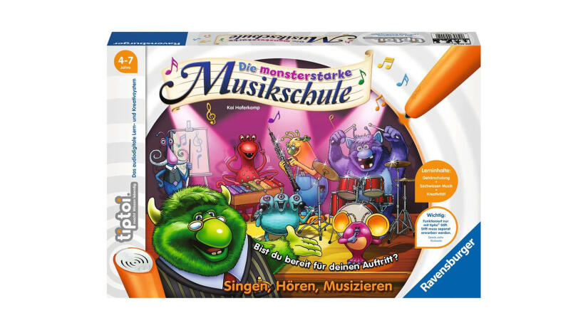 tiptoi<sup>&reg;</sup>: Monsterstarke Musikschule